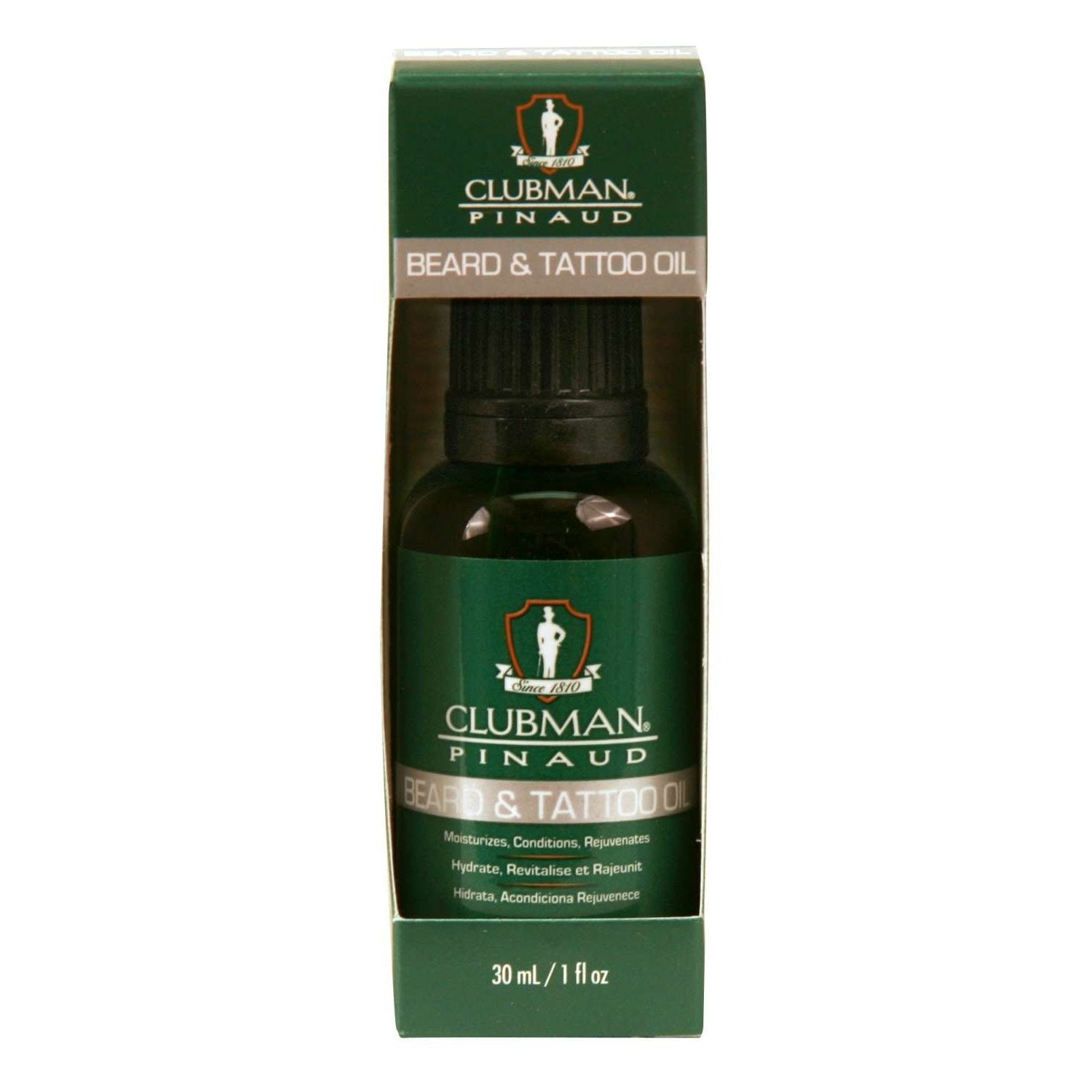 Clubman Pinaud Beard Tattoo Oil Clubman Pinaud Beard Tattoo Oil