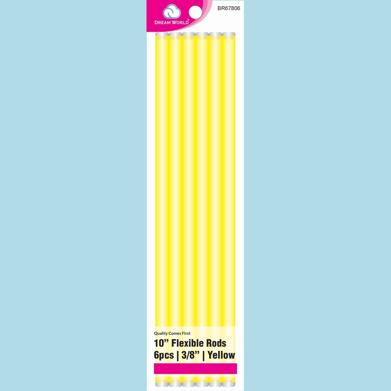 Brittny Rod Flex 10 Yellow 6Ct - 0.375 Brittny Rod Flex 10 Yellow 6Ct - 0.375