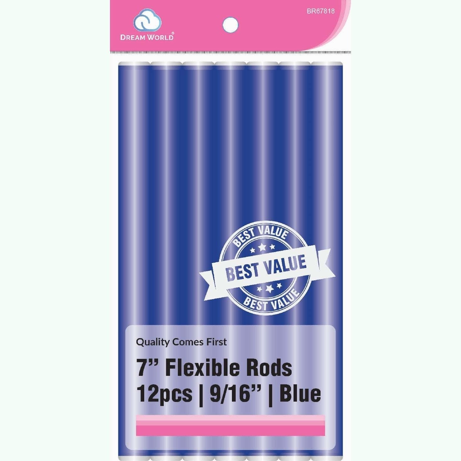 Brittny Rod Flex 7 V/P Blue 12Ct - 9/16 Brittny Rod Flex 7 V/P Blue 12Ct - 9/16