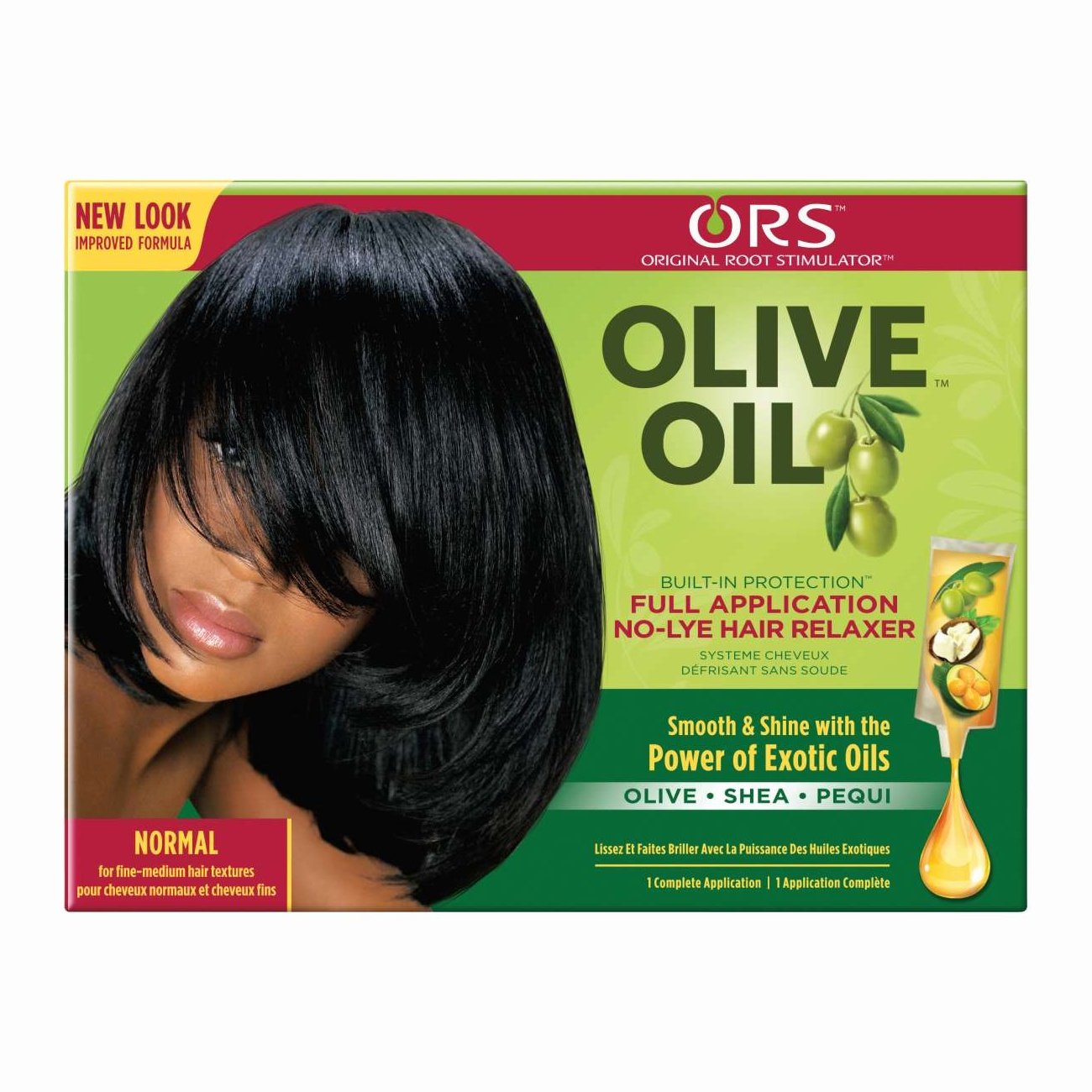 Ors Olive Oil Built-In Protection No-Lye Relaxer Normal Ors Olive Oil Built-In Protection No-Lye Relaxer Normal