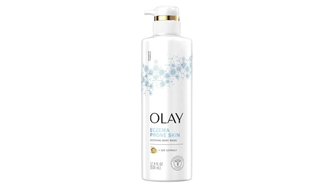 Olay Eczema Prone Skin Soothing Body Wash, Oat Extract & Vitamin B3, 20 fl oz