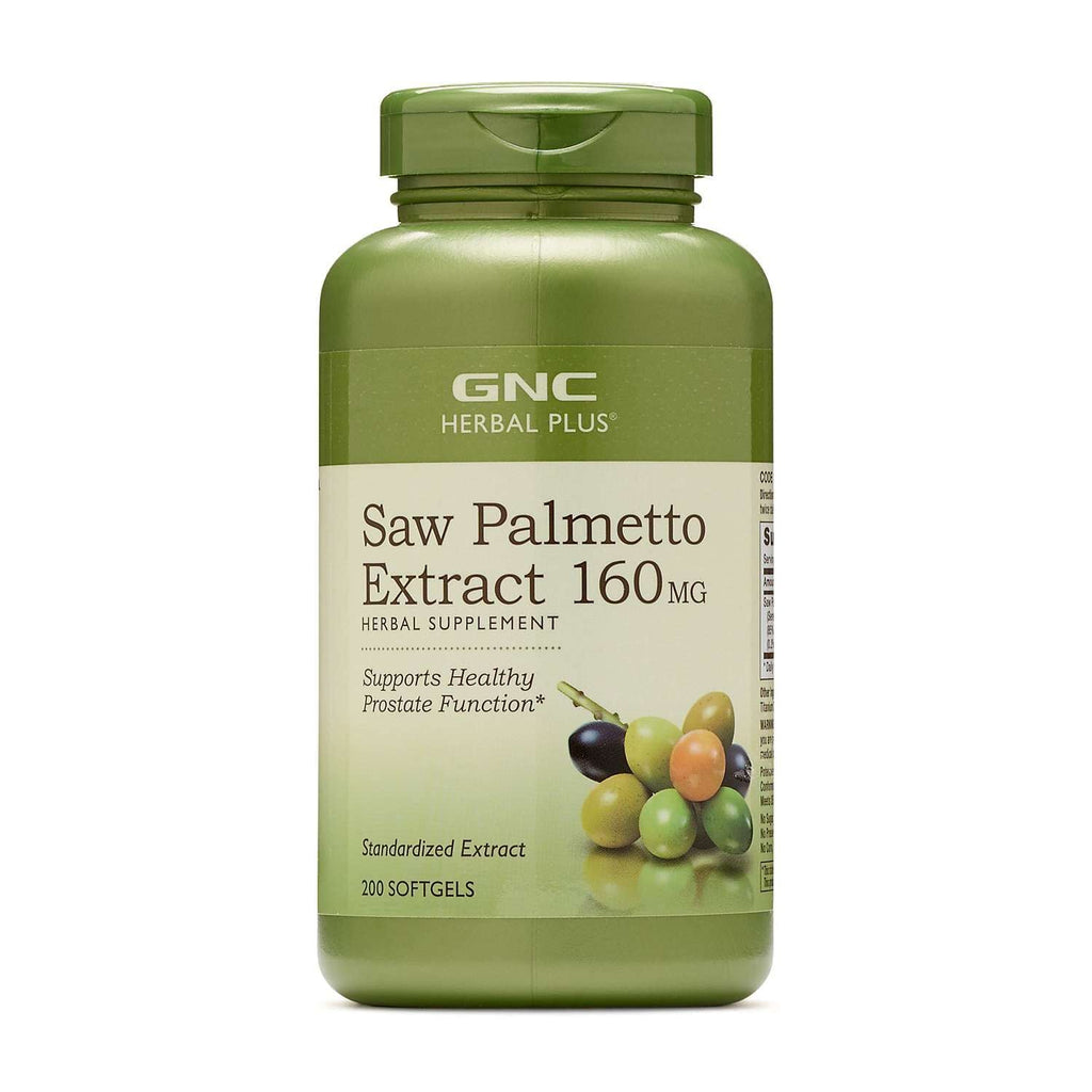 GNC Herbal Plus Saw Palmetto Extract 160 mg – 200 Softgels