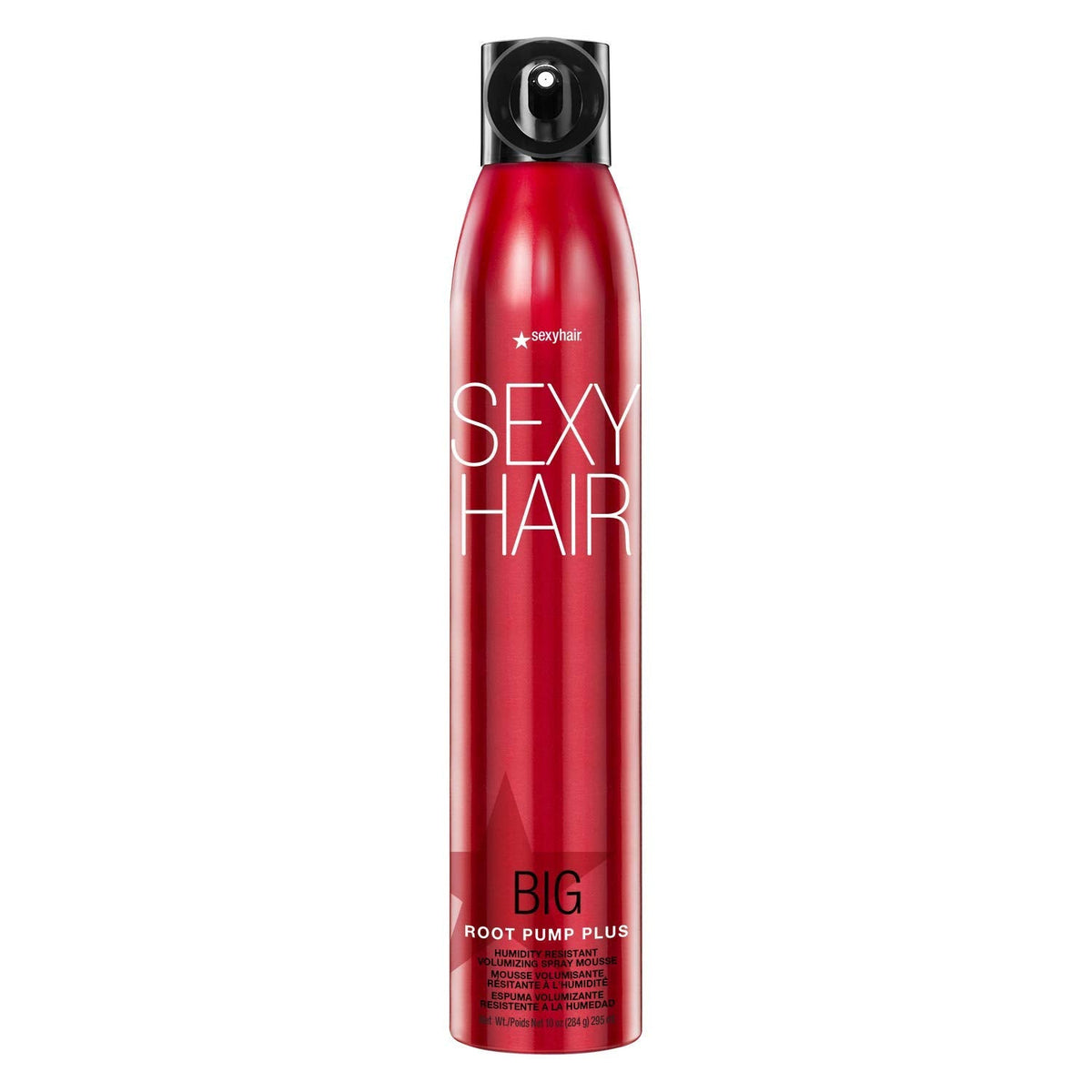 Big Sexy Hair Root Pump Plus Humidity Resistant Volumizing Spray Mousse, 10 oz