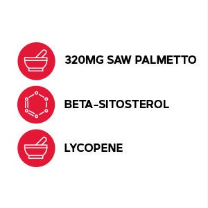 GNC Men's Prostate Formula with Saw Palmetto & Beta-Sitosterol, 60 Softgels