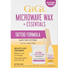 Gigi Tattoo Microwave Wax Essentials Kit