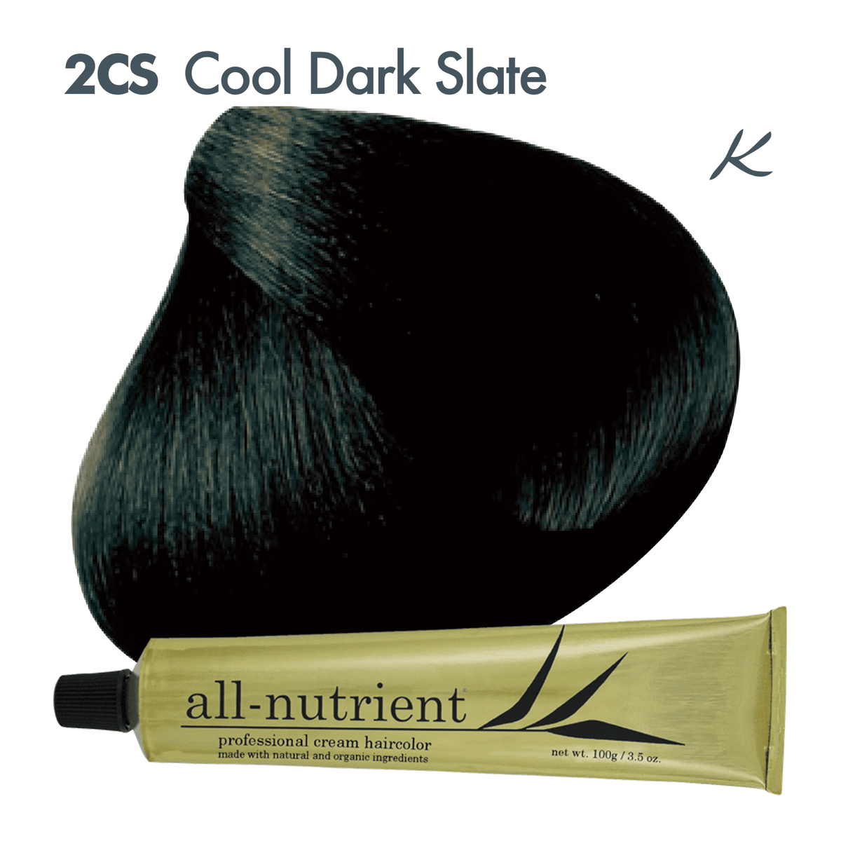 All-Nutrient Professional Cream Hair Color 3N Ebony Brown 3.5 oz