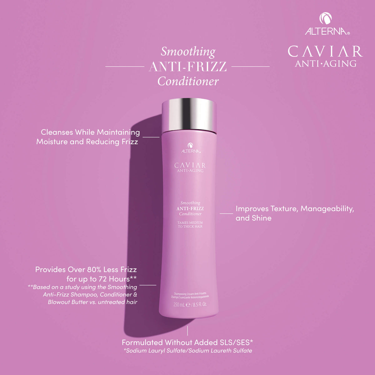 Alterna Caviar Anti-Aging Smoothing Anti-Frizz Conditioner, 8.5 oz