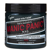 Manic Panic Semi Permanent Cream Hair Color - Green Envy 4 Oz