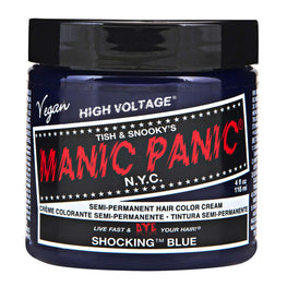 Manic Panic Semi Permanent Cream Hair Color - Shocking Blue 4 Oz