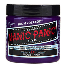 Manic Panic Semi Permanent Cream Hair Color - Violet Night 4 Oz