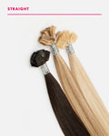 Babe Fusion Keratin Tip Hair Extensions 18" 100% Remy Human Hair, 20 Strands