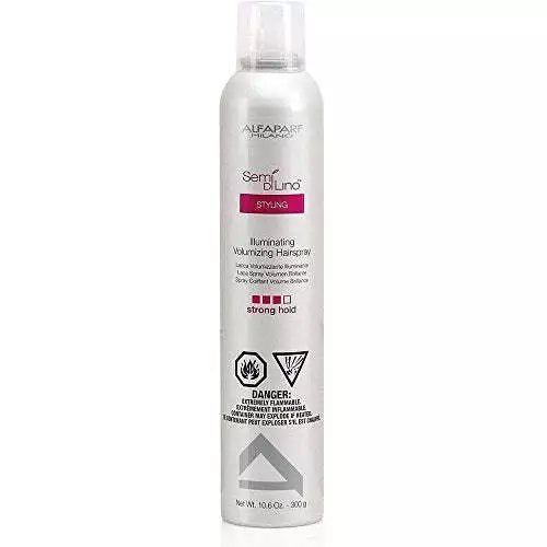 Alfaparf Milano Semi Di Lino Illuminating Hairspray, Strong Hold, 10.6 oz