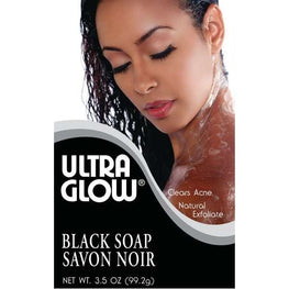 Ultra Glow Soap Black
