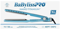 BaBylissPRO Nano Titanium Pro Extended 1-1/4" Ionic Flat Iron