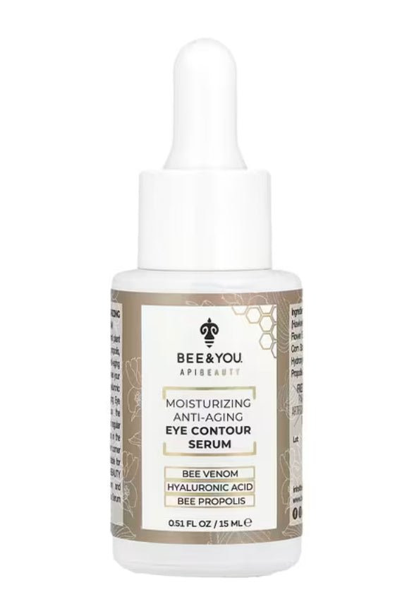 Bee & You Anti-Aging Eye Contour Serum with Bee Venom & Hyaluronic Acid, 0.51 oz
