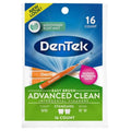 DenTek Easy Brush Advanced Clean Interdental Cleaners – Standard, Mint, 16 Count