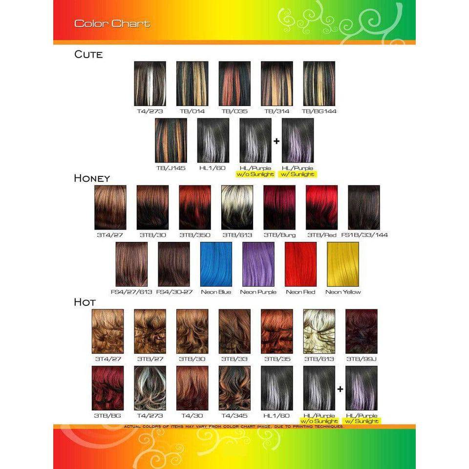 Unique Exotic Collection Vivid Wig New With Tags