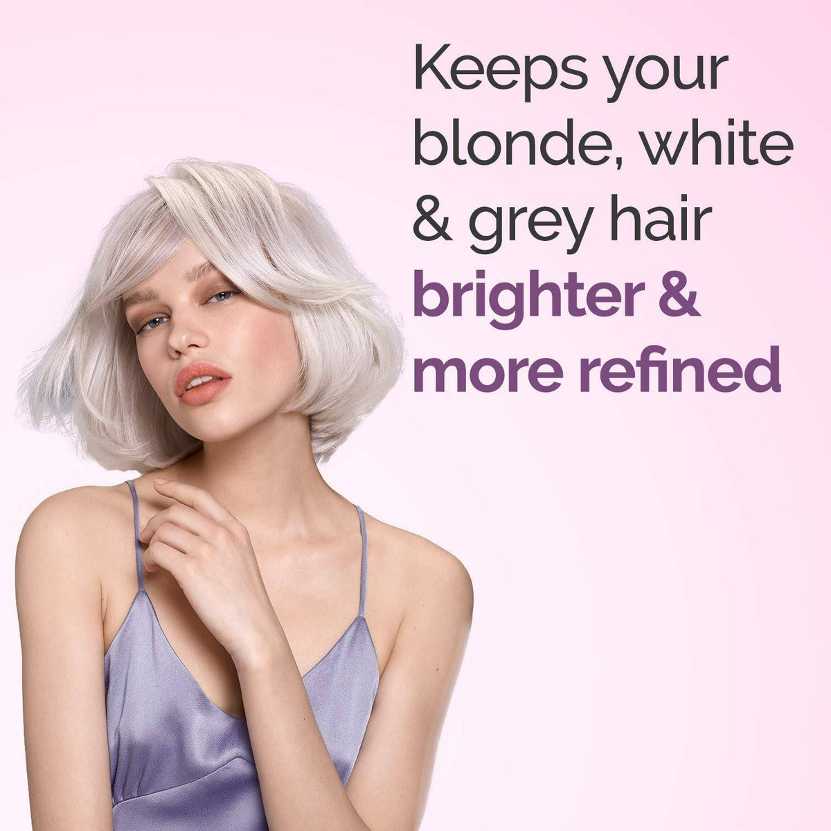 Framesi Color Lover Dynamic Blonde Purple Shampoo, Sulfate Free, 16.9 oz