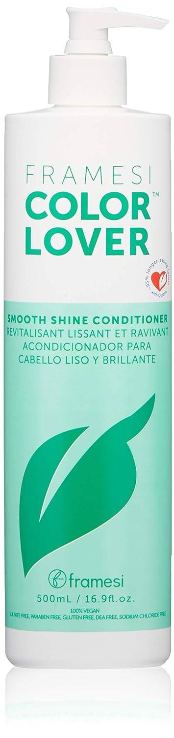 Framesi Color Lover Smooth Shine Conditioner, Sulfate Free, Color Treated Hair