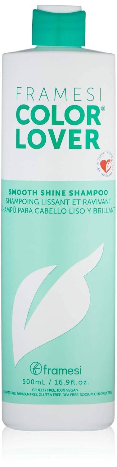 Framesi Color Lover Smooth Shine Shampoo, Sulfate Free, 33.8 oz