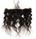 Rio Egyptian Ear to Ear Human Hair Frontal 13x4 Natural Black 12" Hairpiece