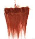 Rio Straight 13x4 Human Hair Frontal Ear to Ear Hairpiece Ginger