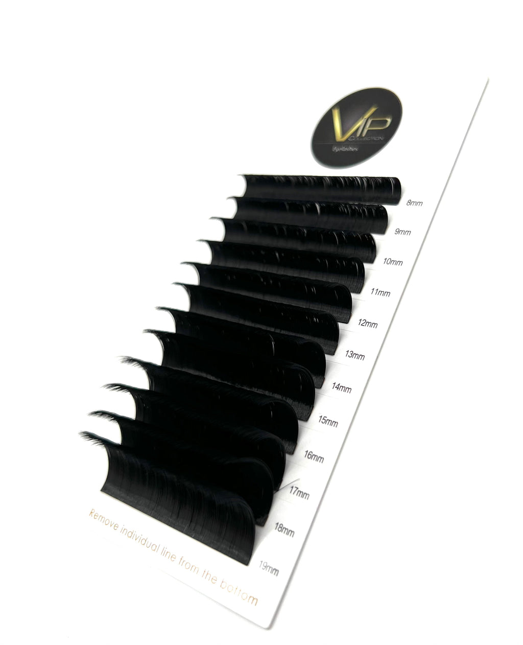 VIP Quick Fan Lash Extensions 0.07 mm D Curl | 12-Line Tray