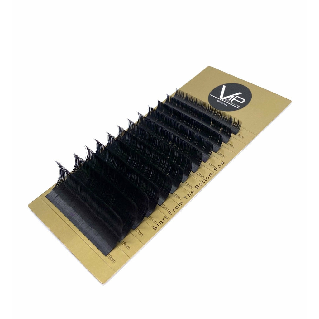 VIP Faux Mink Lash Extensions 0.07 mm CC Curl | 12-Line Mix Tray
