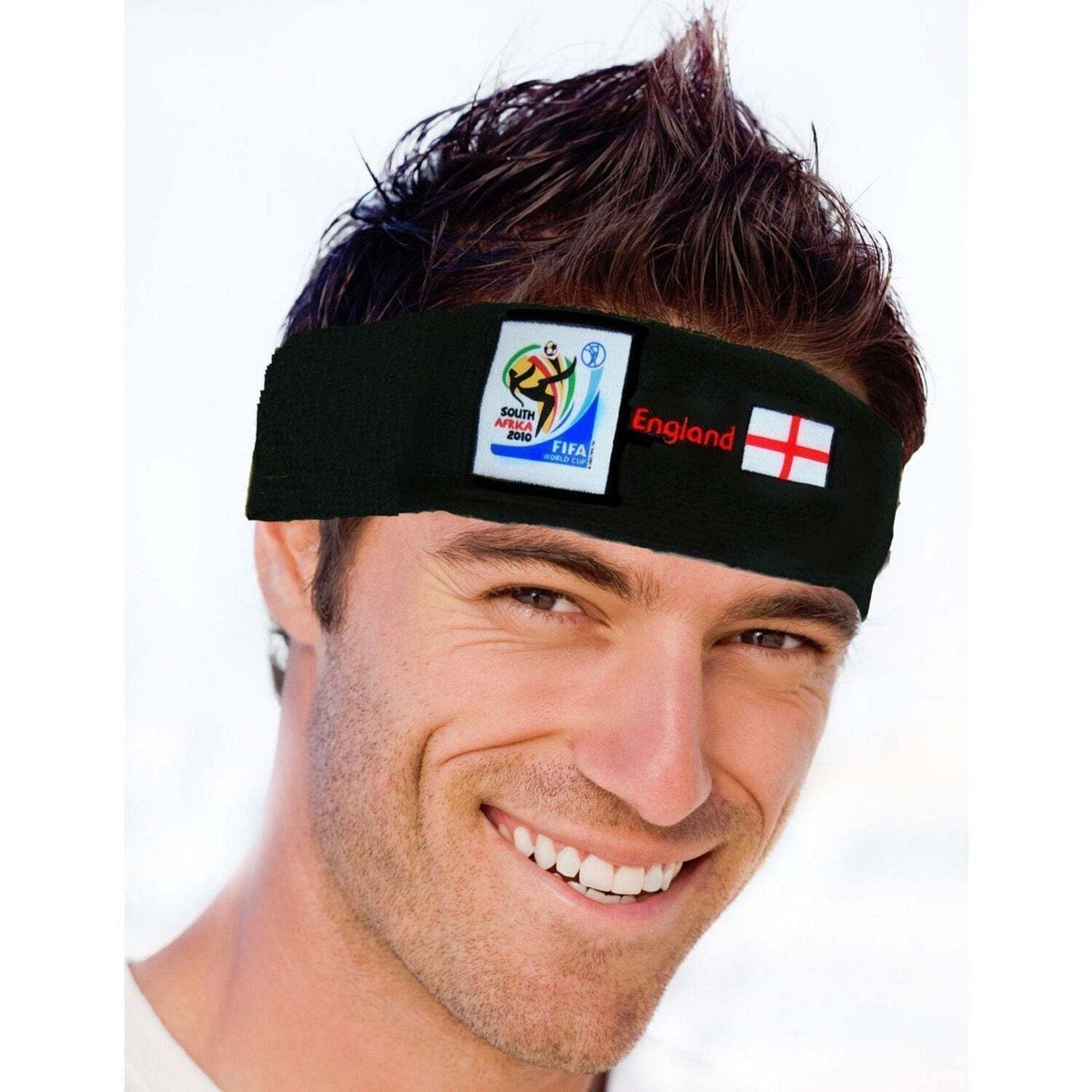 England World Cup Soccer Headband 50-Count Case Pack – Official FIFA