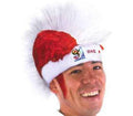 Japan World Cup Soccer Mohawk Wig 25-Count Case Pack – Official FIFA