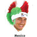 Mexico World Cup Soccer Mohawk Wig 25-Count Case Pack – Official FIFA