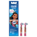Oral-B Kids Disney Princess Moana Extra Soft Brush Heads, 2-Pack