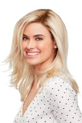 Jon Renau Miranda Long Layered Lace Front Wig, 27T613F