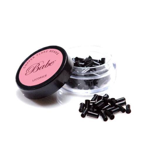 Babe Flare Beads 3.5mm for I-Tip Hair Extensions, 100 Beads per Container