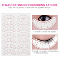 VIP Lash Positioning Paper Sticker Wraps