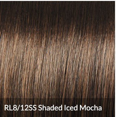 Raquel Welch Born to Shine Short Asymmetrical Wig, Average, RL8/12SS Iced Mocha