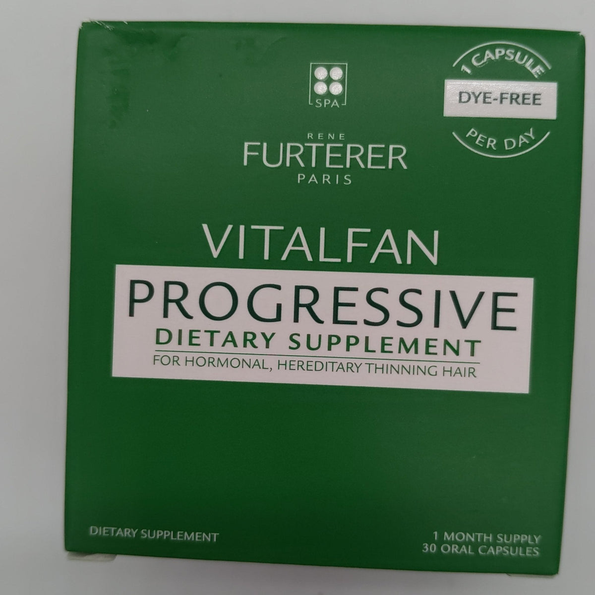 Rene Furterer Vitalfan Progressive Supplement for Thinning Hair, 30 Capsules