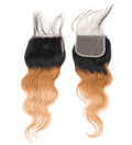 Rio Body Wave Human Hair Closure 4x4, Gold