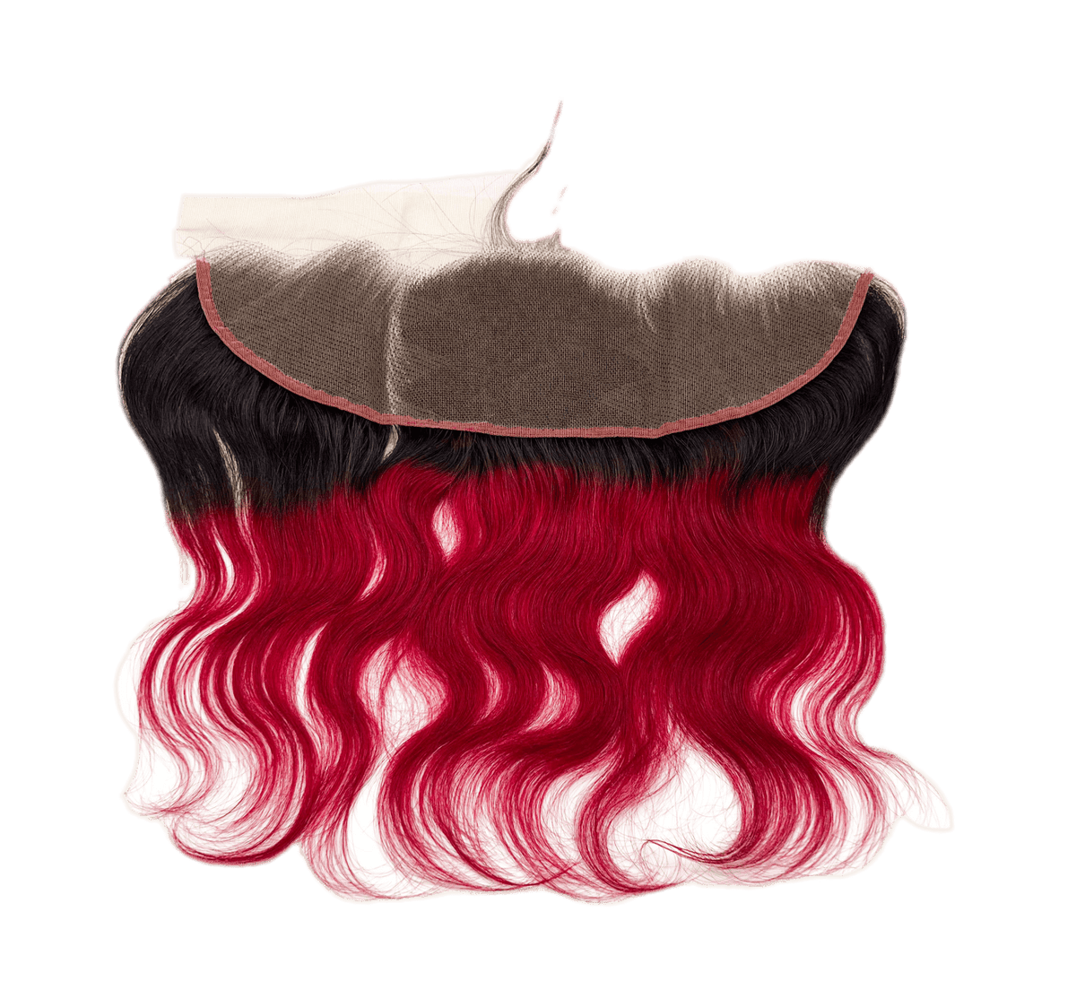 Rio Body Wave Human Hair Frontal Ear to Ear 13x4, Wine