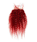Rio Bohemian 4x4 Human Hair Closure Hairpiece Red - Choose Size