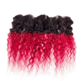 Rio Bohemian 13x4 Human Hair Frontal Ear to Ear Hairpiece Wine