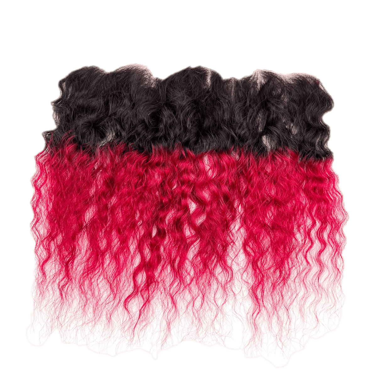 Rio Bohemian 13x4 Human Hair Frontal Ear to Ear Hairpiece Wine