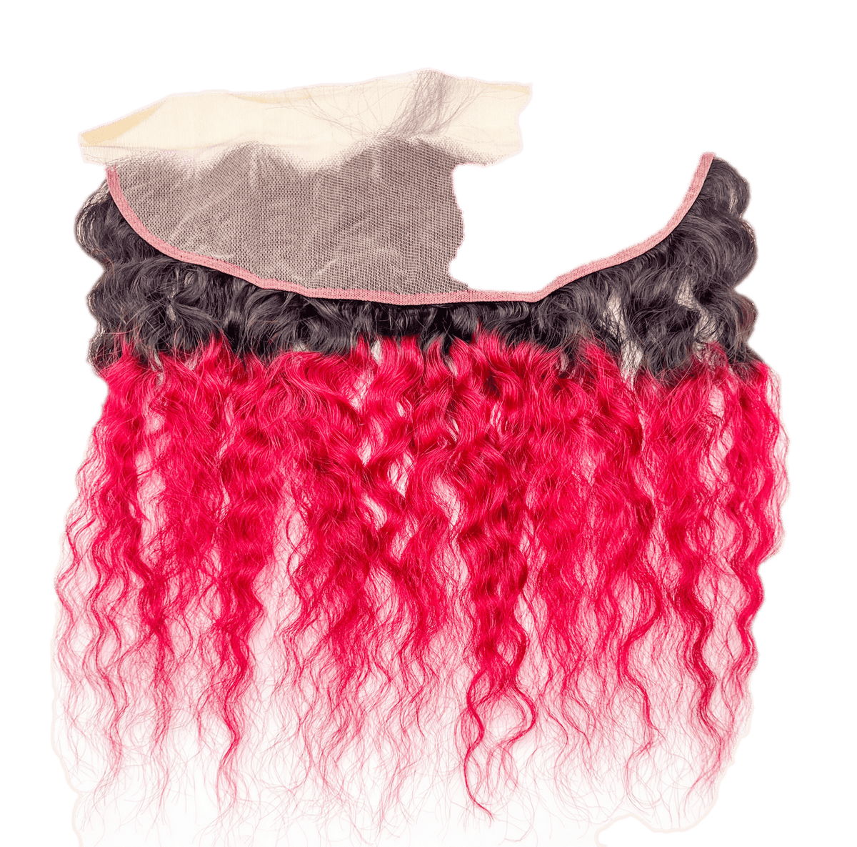 Rio Bohemian 13x4 Human Hair Frontal Ear to Ear Hairpiece Wine