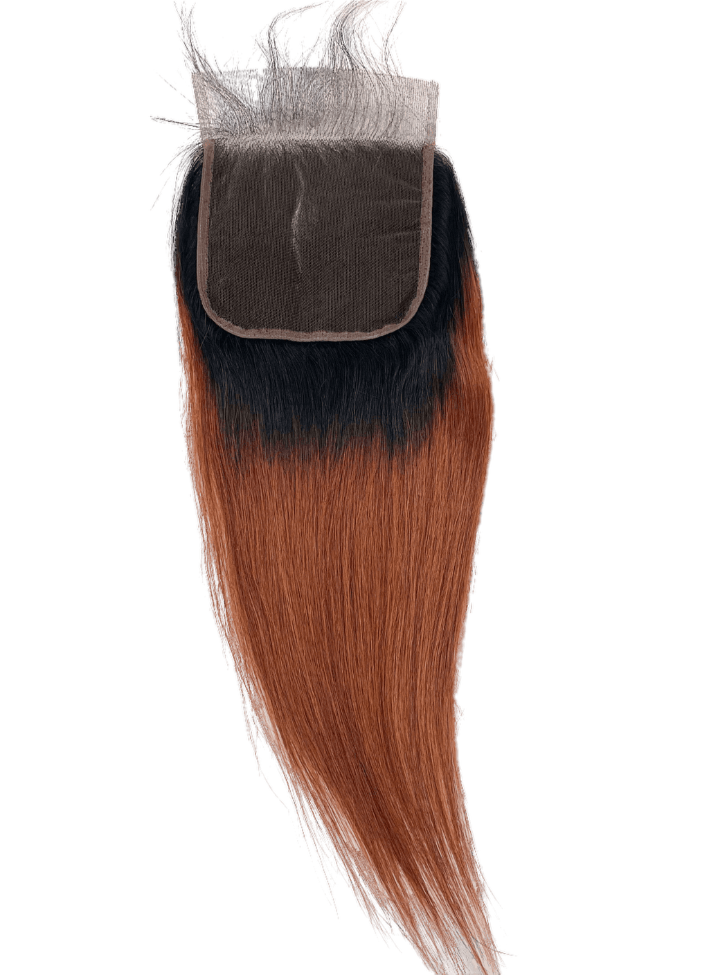 Rio Straight Human Hair Closure 5x5 Honey 14'' Hairpiece
