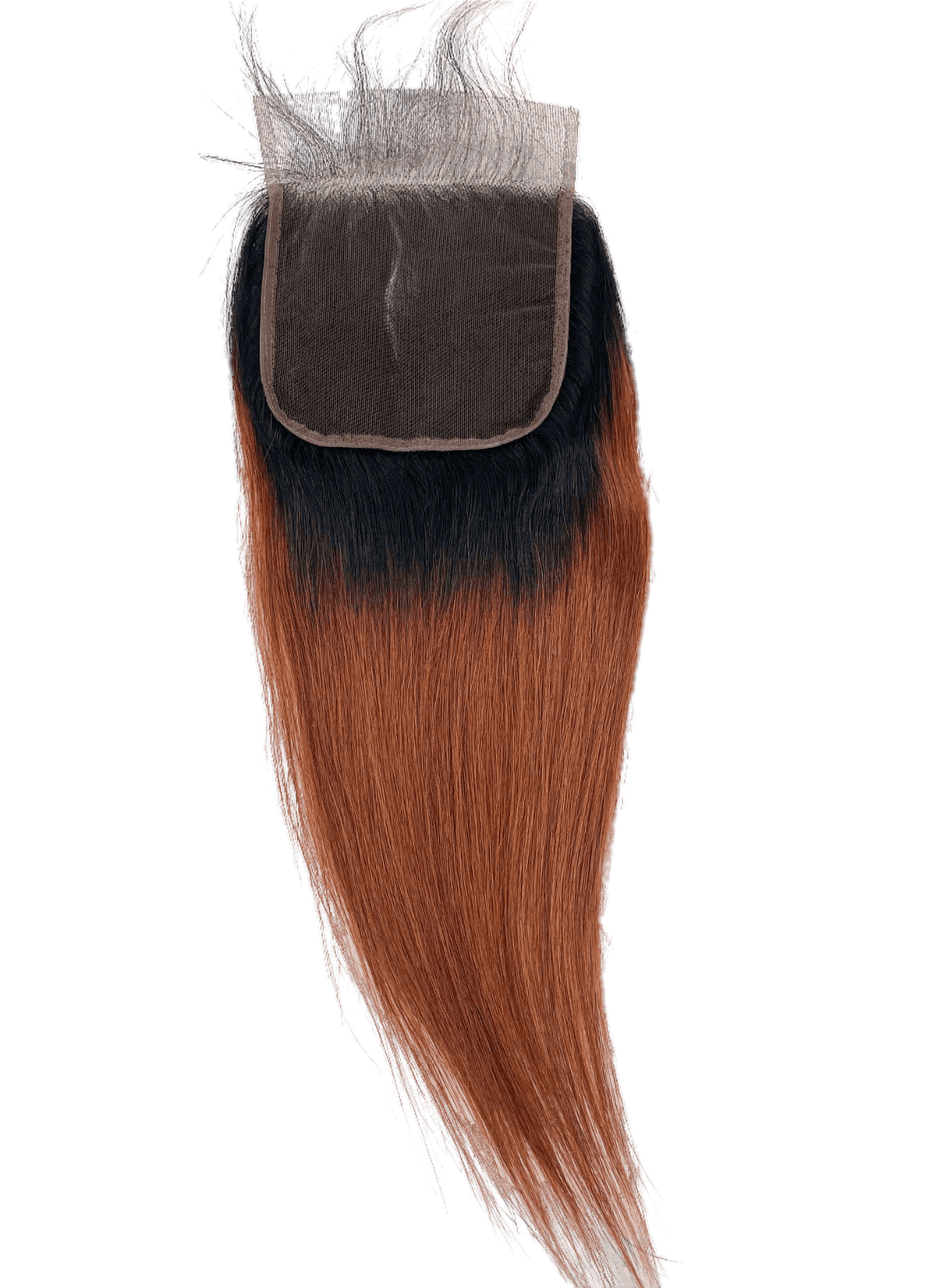Rio Straight Human Hair Closure 5x5 Honey 14'' Hairpiece