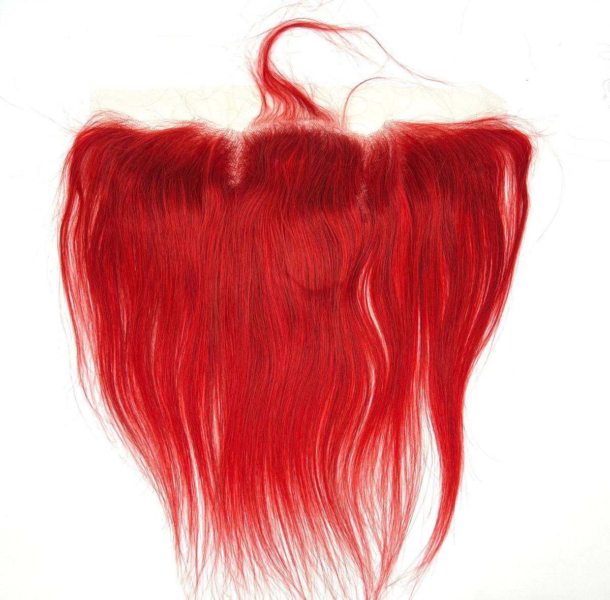 Rio Straight 13x4 Human Hair Frontal Ear to Ear Hairpiece Red