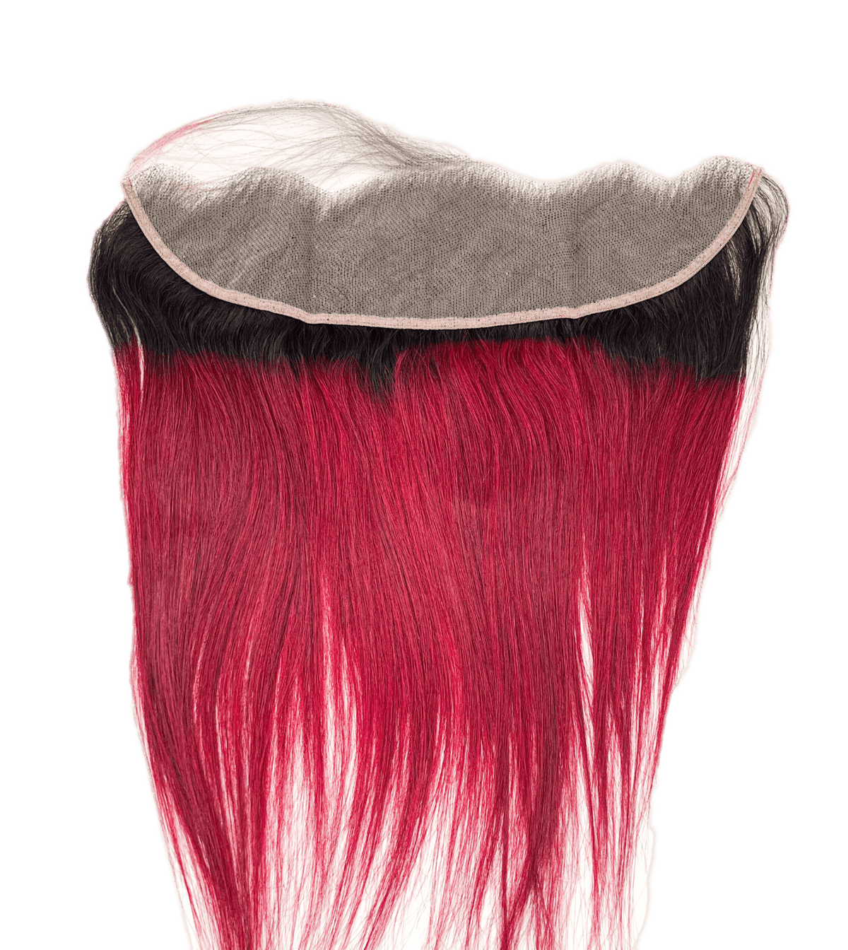 Rio Straight Human Hair Frontal Ear to Ear 13x4, Wine