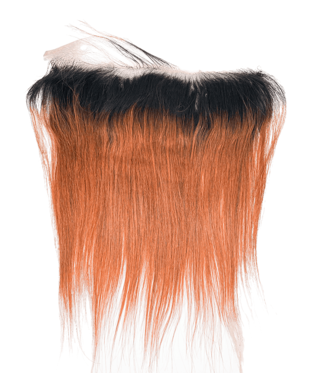 Rio Straight Human Hair Frontal Ear to Ear 13x5, Honey - Choose Size