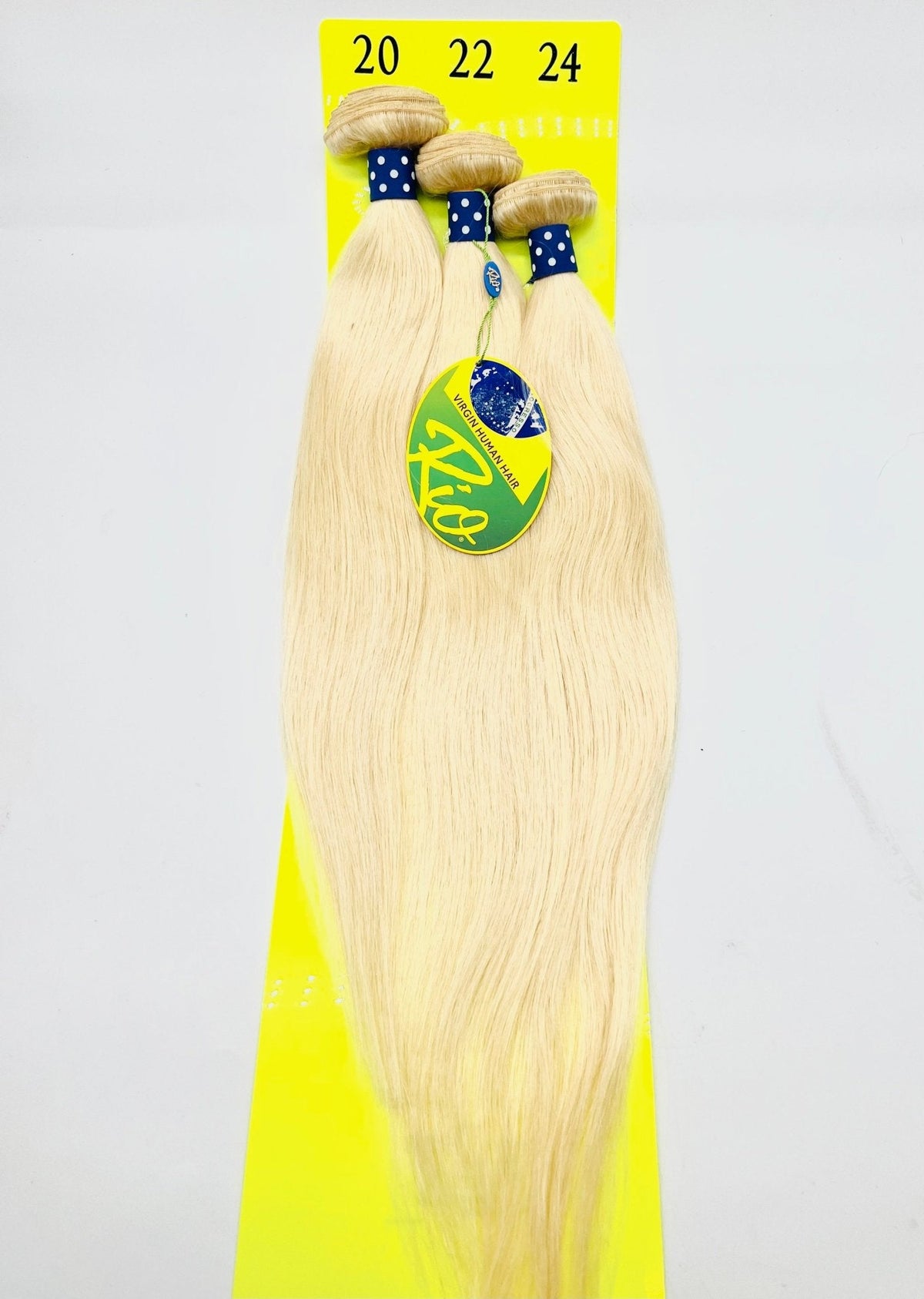 Rio Ukrainian Straight Human Hair Bundles Extensions - Choose Length