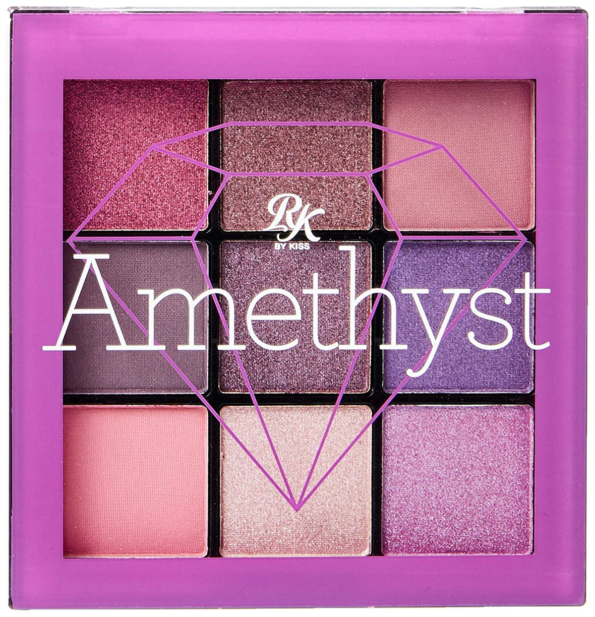 Ruby Kisses 9-Shade Eye Shadow Palette, Amethyst